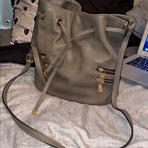 Neiman Marcus grey purse